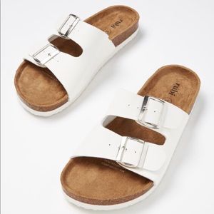 Brand New White Slides - Current Season